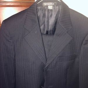 Saville Row blue pinstripe suit